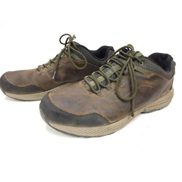MERRELL Forestbound Low Waterproof Hiking Shoes Brown Men's US Size 13 J99641 - Picture 3 of 13